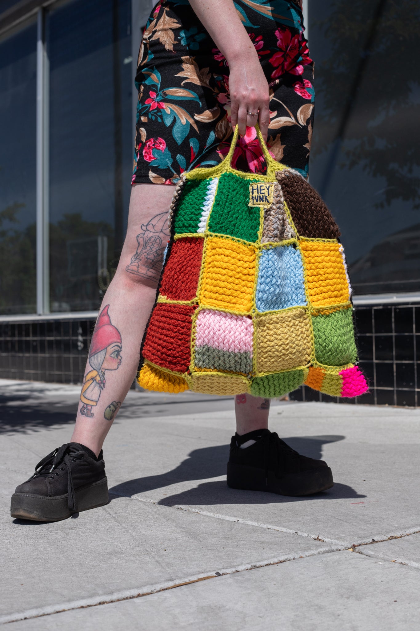 Patchwork Tote Bag