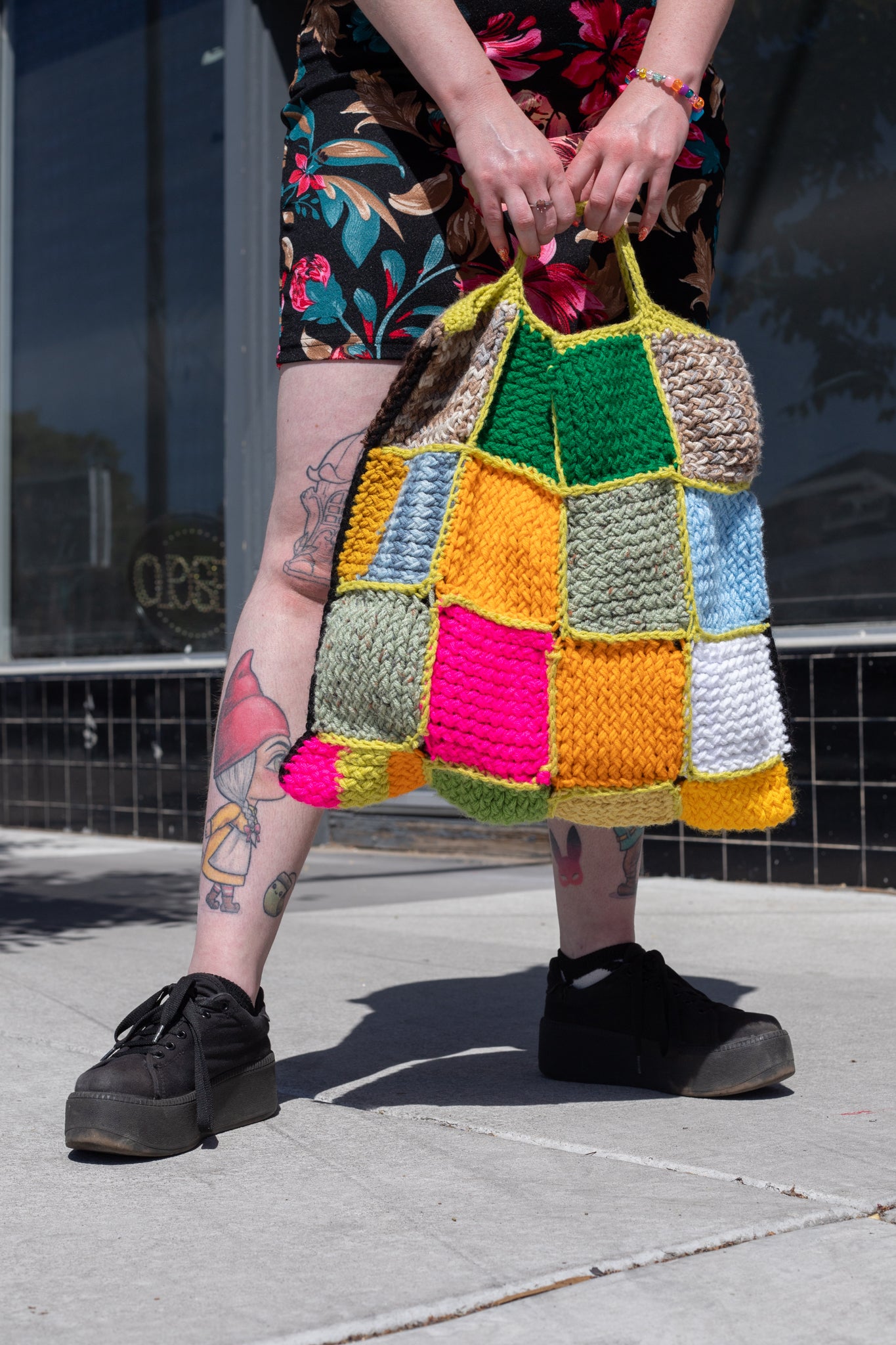 Patchwork Tote Bag