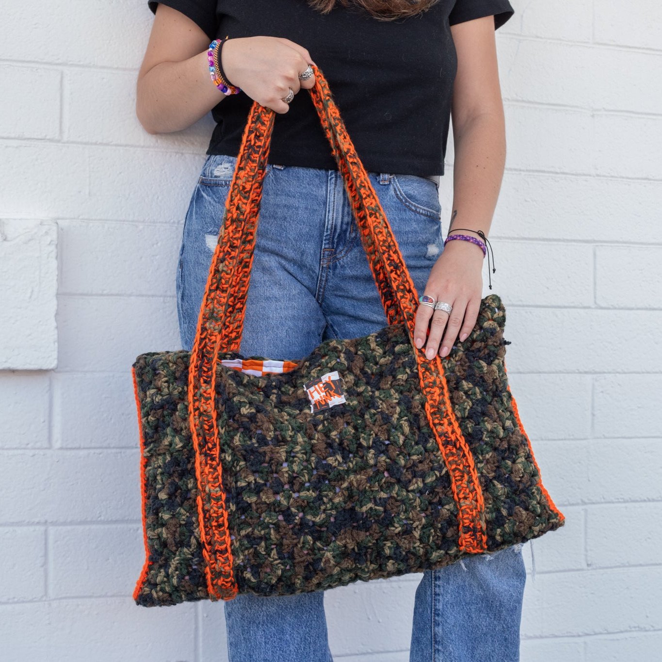 Camo XL Tote