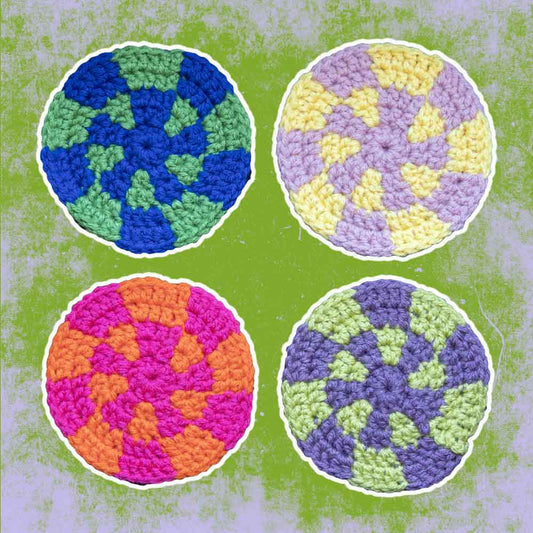 🌀 checkered coasters pt. II 🌀